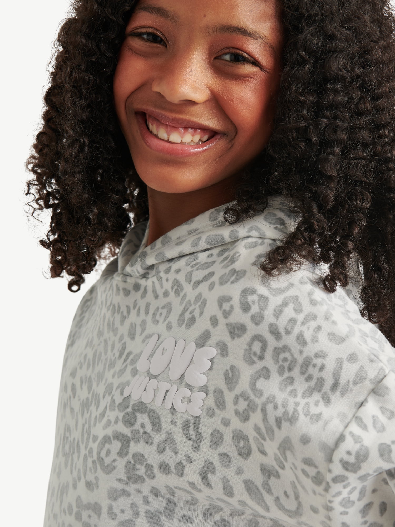 Justice Girls Fleece Hoodie, Sizes XS - XLP