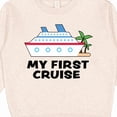 thumbnail image 3 of Inktastic My First Cruise with Cruise Ship and Palm Trees Toddler Sweatshirt, 3 of 4