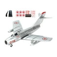 thumbnail image 1 of Kits de construcción de cazas a escala 1:48 para niños y adultos, decoración de mesa, colección de aviones para ensamblar estilo a, 1 of 9