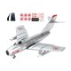 thumbnail image 1 of Avión de combate a escala 1/48, modelo de avión, decoración de mesa, juguetes para niños, avión de colección estilo a, 1 of 9
