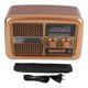 thumbnail image 2 of Radio de Banda Totra Portátil, Radio Am SW de MÚLTIPLES BANDAS CON ALTAVOZ BLUETOOTH, Radio Receptor de Banda Totra de Funcionamento de, 2 of 7