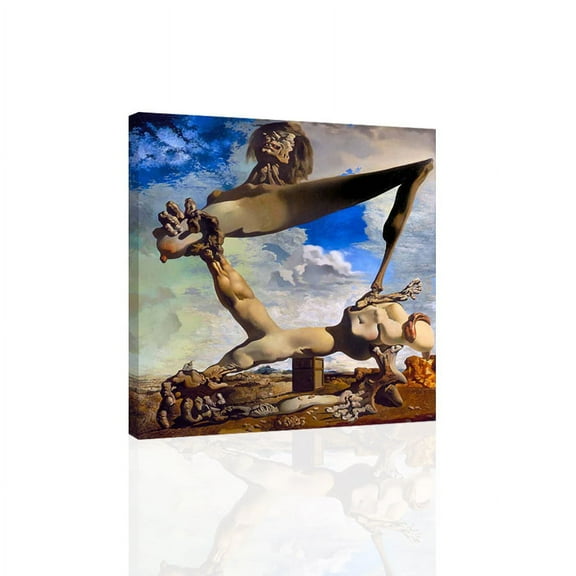 Soft Construction with Boiled Beans-Dali - CANVAS or PRINT WALL ART