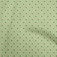 thumbnail image 1 of oneOone Cotton Poplin Twill Light Green Fabric Stars Sewing Material Print Fabric By The Yard 56 Inch Wide, 1 of 4