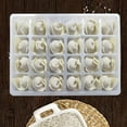 thumbnail image 4 of TOXMENT 10 Food Storage Containers Stackable Dumpling Box with Lids for Fridge, 4 of 9