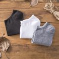thumbnail image 6 of Resicozy 12 Pair Mens Low Cut Ankle Socks Casual Thin Athletic Sock Solid Color Pack Socks Grey and White and Black, 6 of 8