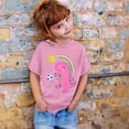 thumbnail image 2 of FhsagQ Mode Décontractée Imprimée pour Garçon et Fille, Col Rond, Manches Courtes, T-Shirt Ample, 4T-5T Printemps, Pâques 3-4 Ans, 2 of 3