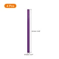 thumbnail image 2 of 4Pack Reusable Metal Straws, 9.5" Stainless Steel Drinking Straw (0.5" Wide, Straight, Purple), 2 of 6