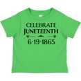 thumbnail image 3 of Inktastic Celebrate Juneteenth Boys or Girls Toddler T-Shirt, 3 of 5
