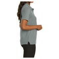 thumbnail image 3 of Mafoose Women's Comfortable Silk Touch Polo Golf Shirt Short Sleeve Cool Grey 5XL, 3 of 7