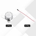 thumbnail image 4 of 2 Pcs KSD301 Termostato 70°C/158°F 20A Normalmente Cerrado N.C Interruptor de temperatura de disco ajustable con cable terminal para microondas, horno, cafetera, 4 of 5