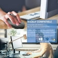 thumbnail image 2 of Rechargeable Bluetooth Mouse, Slim Silent Click Mice Wireless Bluetooth Mouse for Laptop, Notebook, MacBook Pro Air, Tablet, Mac, Windows/Android-Black, 2 of 7