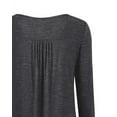 thumbnail image 4 of VERABENDI Women's Plus Size Long Sleeve Casual Tunic Tops Floral Blouses Henley T Shirts for Women, 4 of 6