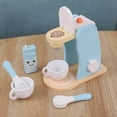 thumbnail image 4 of DIY Wooden Toy Simulation Kitchen Model Set Pretend Play Bread Machine Montessori Early Education Toys For Children Kids, 4 of 7