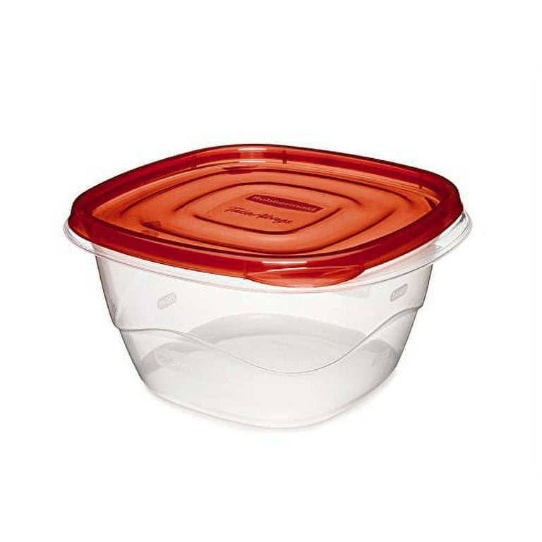 Rubbermaid Containers + Lids, Mini Deep Squares 2.1 Cups - 5 containers