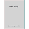 World History 1 (Textbook Binding - Used) 0774712759 9780774712750