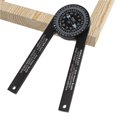 thumbnail image 2 of Mitre Saw Protractor ABS Angle Finder Carpenter Angle Finder Meter Gauge Tools Level With Marking Pencil Woodworking Scale ,Long Lasting, 2 of 7
