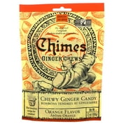 Chimes Ginger Chews, Orange,  3.5 oz (100 g)