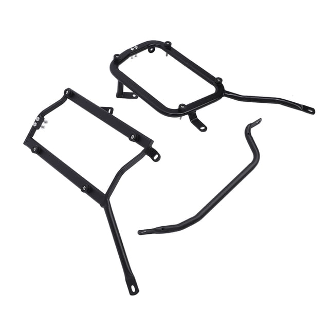 Motorcycle Side Luggage Rack, Motorcycle Side Luggage Rack Holder Easy Installation Metal Strong Load Bearing Stylish Look for TRK 502x