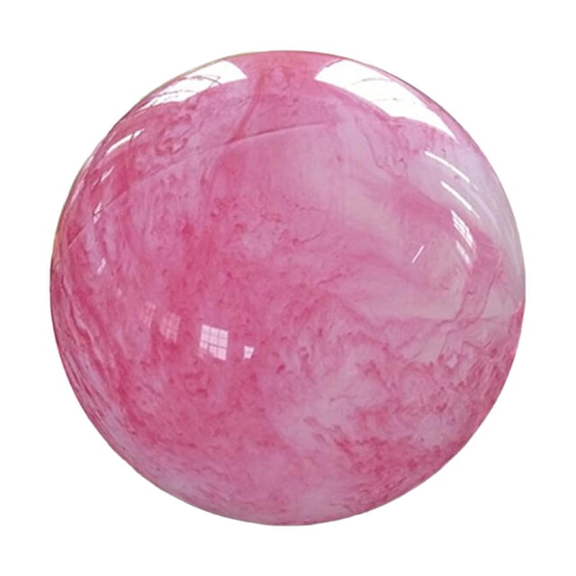 CUITING Beach Ball Colorful Kids Play Toys Inflatable Swimming Pool Toys Inflatable Blow Pink