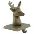thumbnail image 4 of Northlight Set of 2 Brown Reindeer Head Christmas Stocking Holders 5.75", 4 of 6