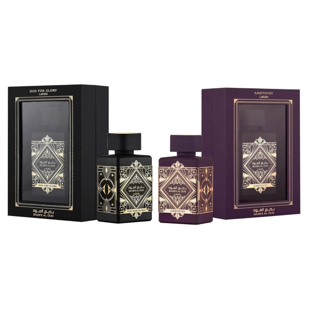 Lattafa Perfumes Bade'e Al Oud for Glory & Bade'e Al Oud Sublime