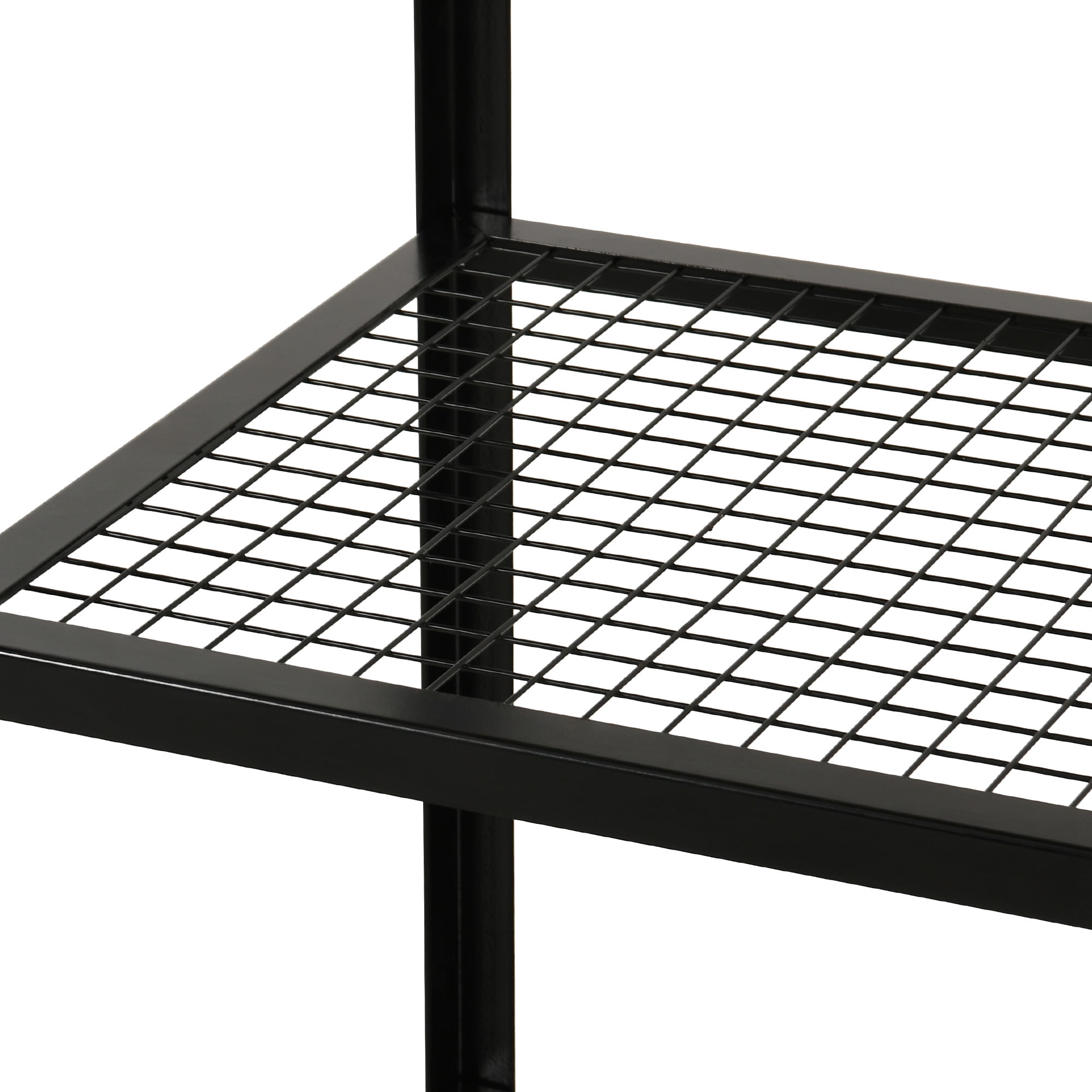 Uforic Rolling Outdoor Grill Table with Wheels, 3 Shelf Pizza Oven Cart, Outside Food Prep Stand