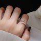 thumbnail image 4 of Anillo de moda de plata Sonducket para mujer anillos brillantes ajustables joyería aniversario de compromiso, 4 of 6