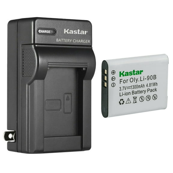 Kastar 1-Pack Battery and AC Wall Charger Replacement for Ricoh DB-110 DB110 Battery, Ricoh GR III Digital Camera, Ricoh GR IIIx Digital Camera, Ricoh WG-6 Digital Camera, Ricoh G900 Digital Camera
