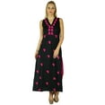 thumbnail image 1 of Bimba Women Rayon custom Long Dress Ethnic Hand Embroidered Chic Maxi Gown, 1 of 5