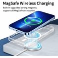 thumbnail image 6 of Phone Case for iPhone 13 Pro Max, Magnetic Case Clear [Compatible with MagSafe] Protective Bumper Hard Back Cover for 6.7 Inch, 6 of 13