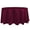 Burgundy, variant on Ultimate Textile (3 Pack) Satin 102-Inch Round Tablecloth - for Wedding, Special Event or Banquet use, Cobalt Blue