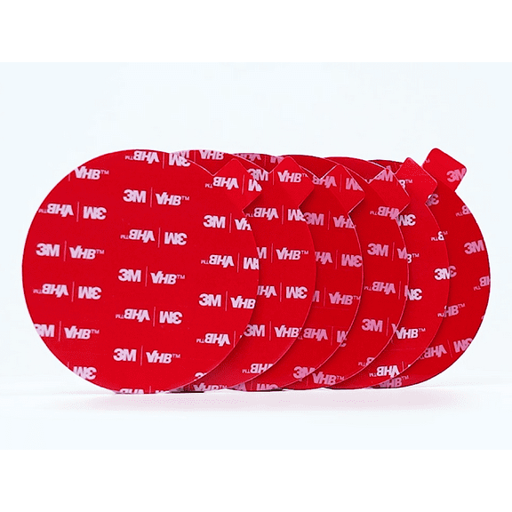 6Pcs 80mm Adhesive Pad Replacement for Suction Cup