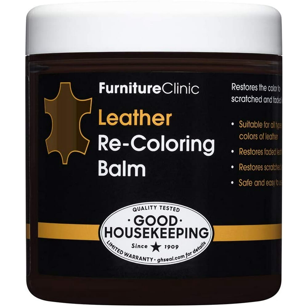 Furniture Clinic Leather Recoloring Balm (8.5 fl oz) Leather Color