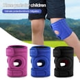 thumbnail image 2 of Sportteer Knee Brace Knee Protector Youth Kids Knee Brace 1Pc Patella Stabilizer with Adjustable Fastener Soft Non-Slip Design Knee Support Strap, 2 of 10