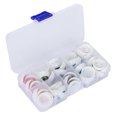 thumbnail image 1 of Yeux de Poupée Colorés, Accessoires d'Yeux de Poupée Interaction Parent-Enfant Colorée Demi-Rond pour Amis pour Amateurs de Bricolage, 1 of 8