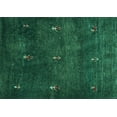thumbnail image 1 of Ahgly Company Indoor Rectangle Abstract Light Blue Contemporary Area Rugs, 3' x 5', 1 of 4