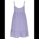 thumbnail image 4 of Vestido de Verano para Mujer 2025, Sin Mangas, con Tirantes Finos y Cuello en V, Informal, Estilo Swing. Púrpura XL, 4 of 8