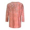 thumbnail image 2 of Cilsoka Oversized Tshirts for Women Workout Plus Size Tops for Women Pink Long Sleeve Cotton Shirts for Women Loose Fit Plus Size Blouses for Women Casual My Orders past Orders, 2 of 4