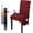 Christmas Wine Red, variant on 6 Packs Latest Pattern Dining Chair Slipcover Parsons Chair Furniture Protector Stretch Chair Covers for Dining Room, Restaurant, Kitchen, Party (Pea Green)