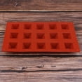 thumbnail image 4 of Molde de silicona piramidal de 15 cavidades 5 piezas Gloria, 4 of 9