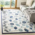 thumbnail image 3 of SAFAVIEH Martha Stewart Poppy Glossary Floral Area Rug, Azurite Blue, 9' x 12', 3 of 6