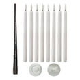 thumbnail image 1 of Aihimol Halloween Decorations Floating LED Candles with Sorcery Wand Remote Control Flickering Warm Light, 1 of 6