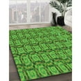 thumbnail image 3 of Ahgly Company Machine Washable Indoor Rectangle Transitional Green Area Rugs, 5' x 8', 3 of 7