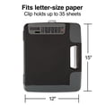 thumbnail image 2 of Clipboard Staples 1671416 portátil con calculadora negra, 2 of 6