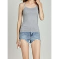 thumbnail image 3 of DuAnyozu Women Basic Padded Camisole Cami Top Spaghetti Vest, 3 of 4