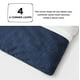 thumbnail image 3 of Juego de cama completo Bedsure, edredón azul marino de 208 x 218 cm, 3 unidades, 3 of 8