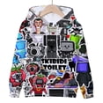 thumbnail image 4 of Sudadera con capucha con estampado 3D de dibujos animados de Skibidi Toilet, sudaderas con capucha informales de manga larga para hombre, ropa de calle, 4 of 5