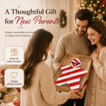 thumbnail image 4 of Christmas Baby Starfish Onesie, Warm Romper, Soft Hooded Bodysuit, Cozy Winter Jumpsuit Outfits for Boys Girls, 4 of 6
