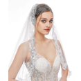 thumbnail image 4 of Bridal Veil Women\'s Simple Tulle Short Bachelorette Party Wedding Veil With Comb For Wedding Hen Party, 4 of 5