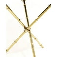 thumbnail image 6 of Pasargad Home Eloise Stainless Steel & Glass Side Table in Gold/Black, 6 of 7